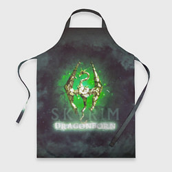 Фартук Skyrim gold logo Dragonborn