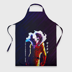 Фартук кулинарный Anime OPM Saitama The Strongest Hero, цвет: 3D-принт