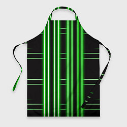 Фартук кулинарный Neon green, цвет: 3D-принт