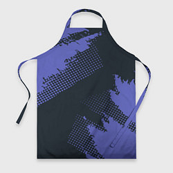 Фартук Абстрактная текстура в синем