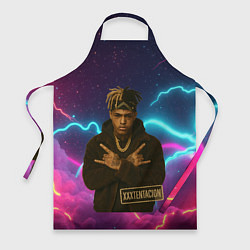 Фартук кулинарный XXXTentacion с цепью, цвет: 3D-принт