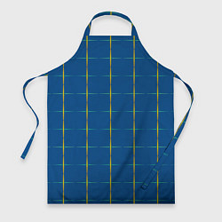 Фартук Color blue yellow cross