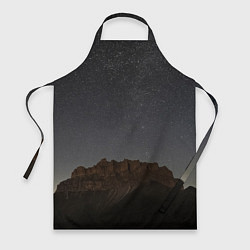 Фартук кулинарный Массив Метеген под звездами, цвет: 3D-принт