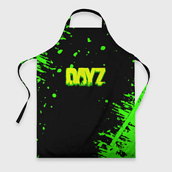 Фартук кулинарный Dayz кислотное краски логотип, цвет: 3D-принт