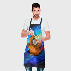 Фартук кулинарный Южный парк - Кенни, цвет: 3D-принт — фото 2