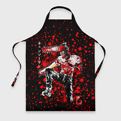 Фартук кулинарный Человек-бензопила, цвет: 3D-принт