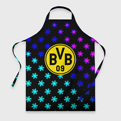 Фартук Borussia неоновые снежинки