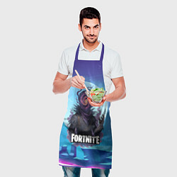 Фартук кулинарный Рейвен Fortnite, цвет: 3D-принт — фото 2