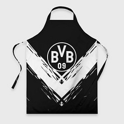 Фартук Borussia белые краски линии