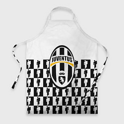 Фартук кулинарный Juventus болельщики паттерн, цвет: 3D-принт