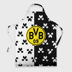 Фартук кулинарный Borussia pattern minecraft, цвет: 3D-принт