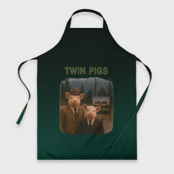 Фартук Twin Pigs пародия