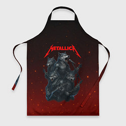 Фартук Metallica в виде волков
