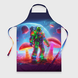 Фартук Неоновый космонавт Шрек на планете гигантских мухо