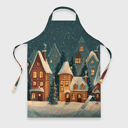 Фартук Сказочный Новогодний городок