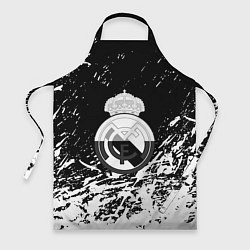 Фартук кулинарный Реал Мадрид краски текстура, цвет: 3D-принт
