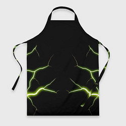 Фартук кулинарный Color green black, цвет: 3D-принт