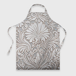 Фартук кулинарный Вензельные цветы, цвет: 3D-принт