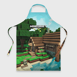 Фартук кулинарный Minecraft House, цвет: 3D-принт