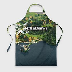 Фартук кулинарный Minecraft Location, цвет: 3D-принт
