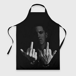 Фартук кулинарный Eminem Fuck, цвет: 3D-принт
