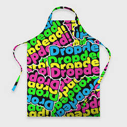 Фартук кулинарный Drop Dead: Acid Pattern, цвет: 3D-принт