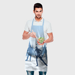 Фартук кулинарный Биатлон, цвет: 3D-принт — фото 2