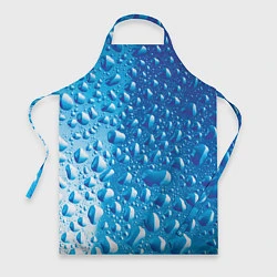 Фартук кулинарный Капли воды, цвет: 3D-принт