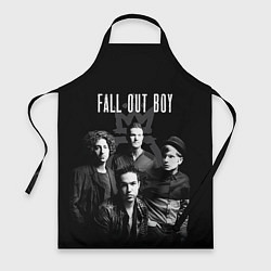Фартук кулинарный Fall out boy band, цвет: 3D-принт