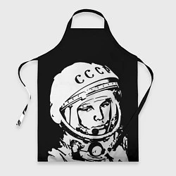 Фартук кулинарный Гагарин, цвет: 3D-принт