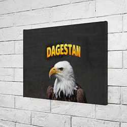 Холст прямоугольный Dagestan Eagle, цвет: 3D-принт — фото 2