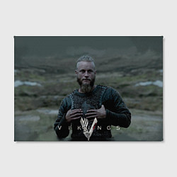 Холст прямоугольный Vikings: Ragnarr Lodbrok, цвет: 3D-принт — фото 2
