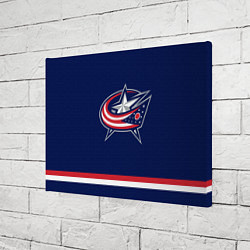 Холст прямоугольный Columbus Blue Jackets, цвет: 3D-принт — фото 2