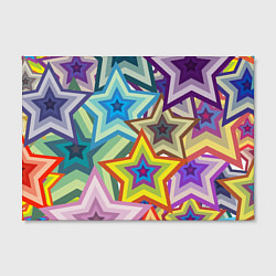 Холст прямоугольный Звездопад, цвет: 3D-принт — фото 2