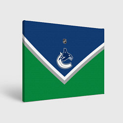 Холст прямоугольный NHL: Vancouver Canucks, цвет: 3D-принт