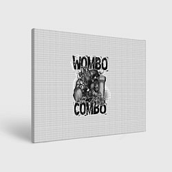 Холст прямоугольный Combo Wombo, цвет: 3D-принт