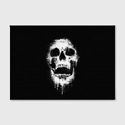 Холст прямоугольный Evil Skull, цвет: 3D-принт — фото 2