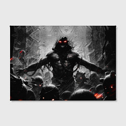 Холст прямоугольный Disturbed: Demon Rage, цвет: 3D-принт — фото 2