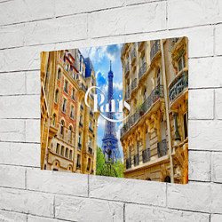 Холст прямоугольный Daytime Paris, цвет: 3D-принт — фото 2