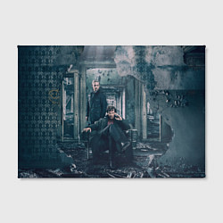 Холст прямоугольный Шерлок и Ватсон, цвет: 3D-принт — фото 2
