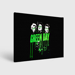 Холст прямоугольный Green Day: Acid eyes, цвет: 3D-принт