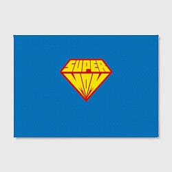 Холст прямоугольный Супермама, цвет: 3D-принт — фото 2
