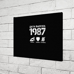 Холст прямоугольный Дата выпуска 1987, цвет: 3D-принт — фото 2