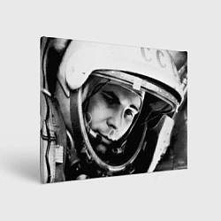 Картина прямоугольная Гагарин космонавт