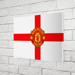 Холст прямоугольный Manchester Utd: England, цвет: 3D-принт — фото 2
