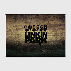 Холст прямоугольный Linkin Park Band, цвет: 3D-принт — фото 2
