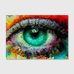 Холст прямоугольный Eyes swag, цвет: 3D-принт — фото 2