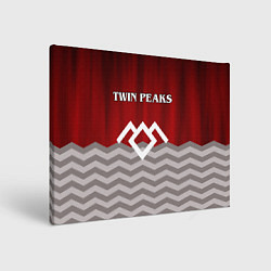 Картина прямоугольная Twin Peaks