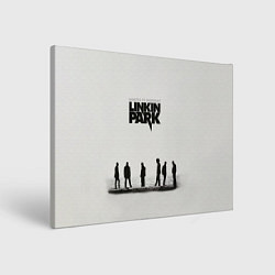 Холст прямоугольный Группа Linkin Park, цвет: 3D-принт