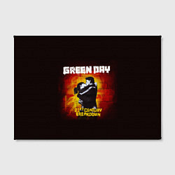 Холст прямоугольный Поцелуй Green Day, цвет: 3D-принт — фото 2